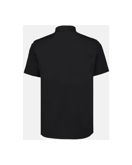 Burberry Black Short Sleeve Shirts for men