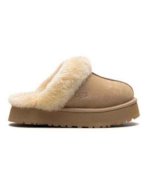 Slippers Ugg de color Natural