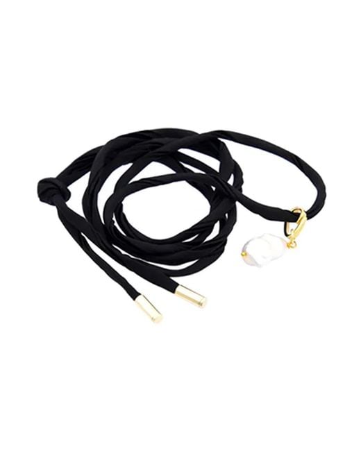 Carven Black Necklaces