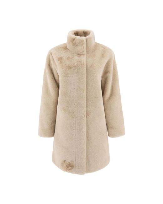 Apparis Faux Fur & Shearling Jackets in het Natural
