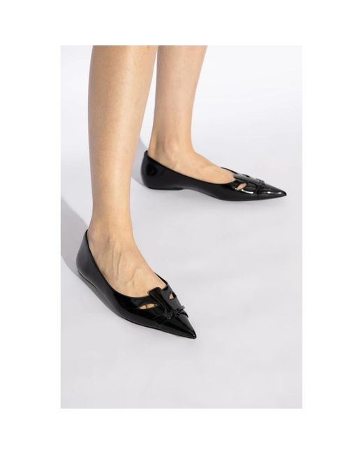 Marc Jacobs Black Ballerina Shoes