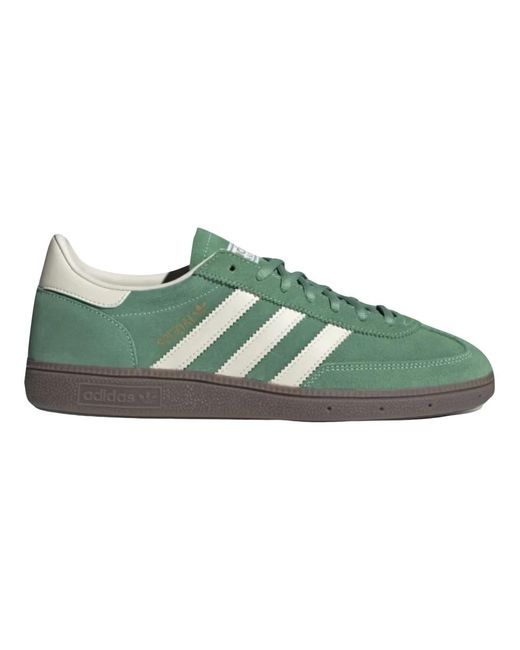 Sneakers vintage handball spezial verde/bianco di Adidas Originals in Green da Uomo