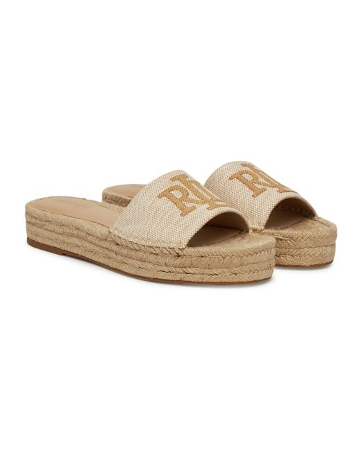 Ralph Lauren White Sandalen