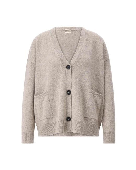 Massimo Alba Gray Cashmere Knitwear