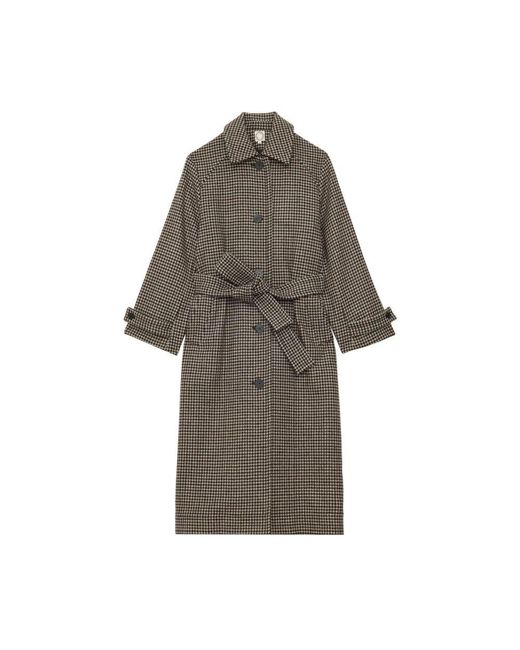 Ines De La Fressange Paris Gray Esme coat