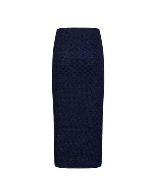 Midi Skirts di Self-Portrait in Blue