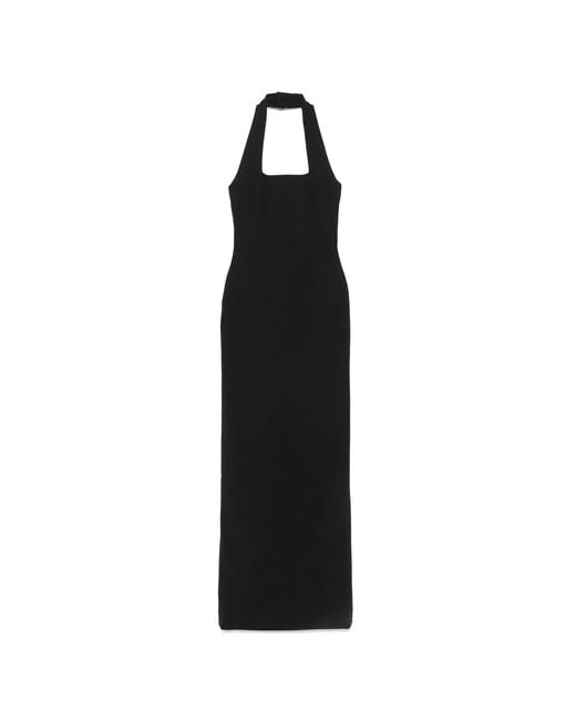 Solace London Black Ilona Maxi Dress
