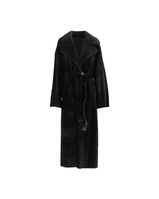 Arma Black Rien Reversible Coat