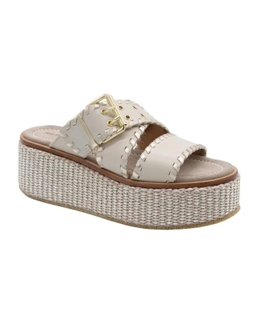 Laura Bellariva Gray Wedges