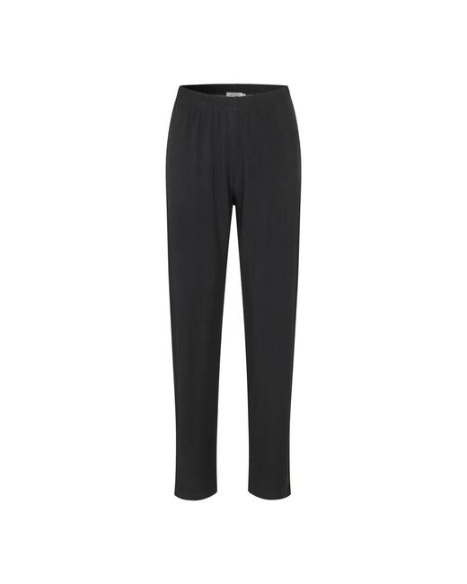 Slim-Fit Trousers Masai de color Black