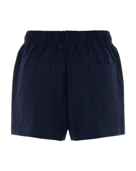 Sporty & Rich Blue Casual Shorts