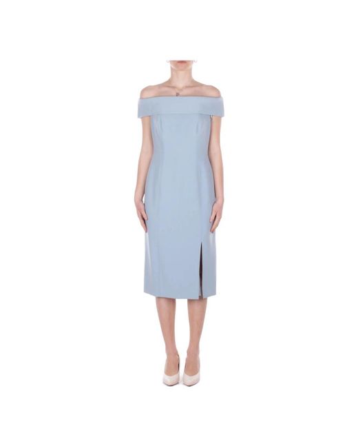 Ralph Lauren Blue Midi Dresses