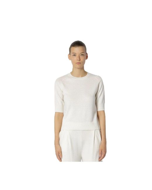 SMINFINITY White Gemütlicher Strickpullover