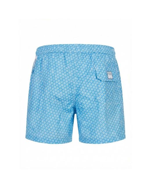 Fedeli Blue Beachwear for men