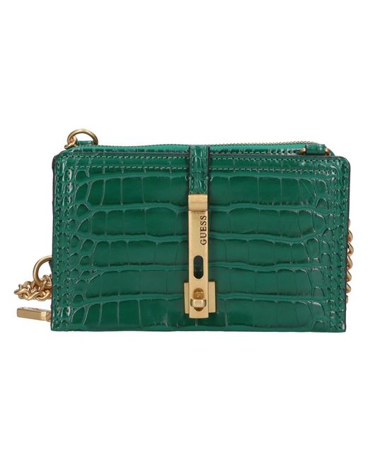 Cross Body Bags di Guess in Green