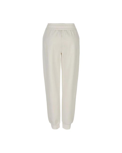 ARMANI EXCHANGE Broeken ,Wit ,Casual Witte Broek Met Logo Detail in het White