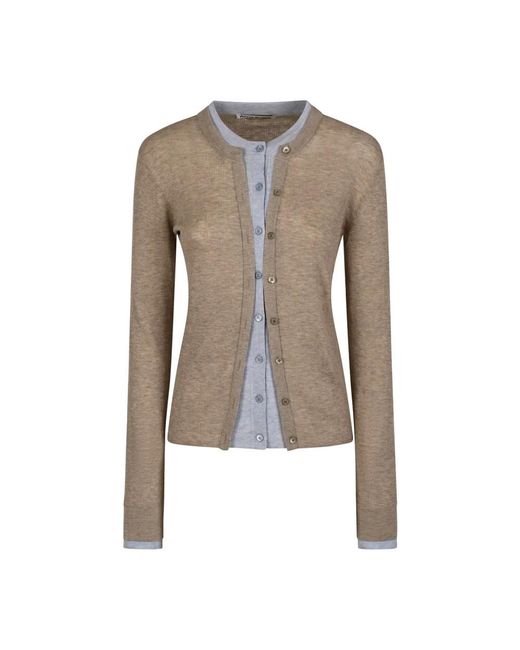 Cardigans di Acne in Brown