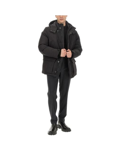 Fay Black Winter Jackets for men
