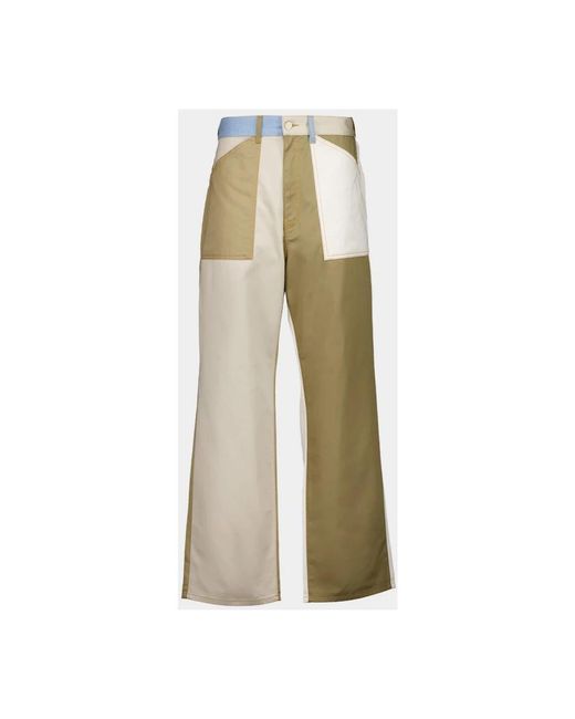 Givenchy Patchwork Denim Jeans in het Natural voor heren