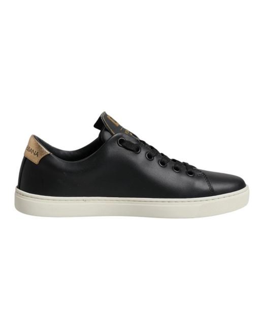 Dolce & Gabbana Black Sneakers