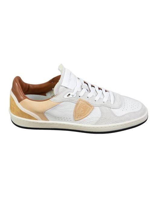 Philippe Model White Sneakers for men