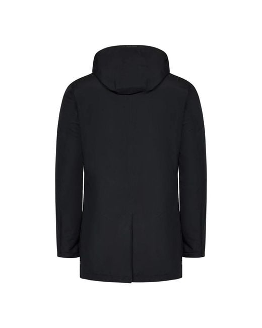 Herno Black Winter Jackets for men