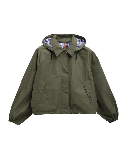 Barbour Green Bomber Jackets