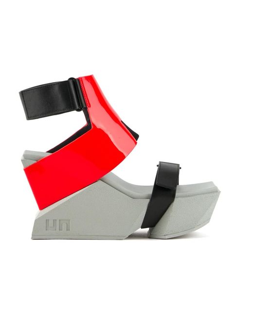United Nude Red Wedges