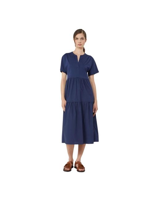 Weekend by Maxmara Blue Midi Dresses