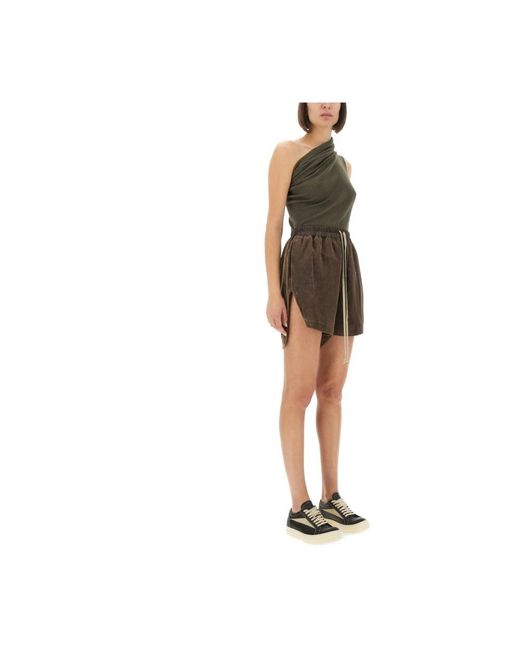 Rick Owens Green Sleeveless Tops
