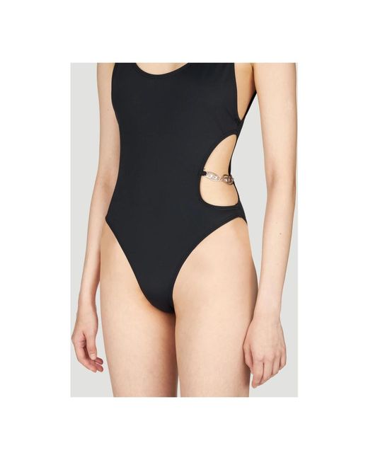 Swimwear > one-piece DIESEL en coloris Black