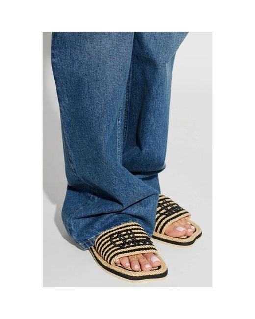 Chloé Natural Sliders