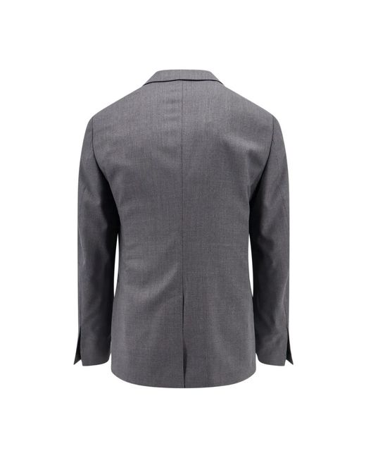Givenchy Jassen ,Grijs ,Wol Klassieke Grijze Blazer Van Wolmix in het Gray voor heren