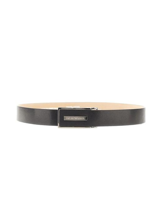 Belts Emporio Armani pour homme en coloris Black