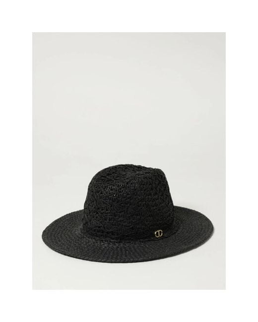 Hats Twinset de color Black