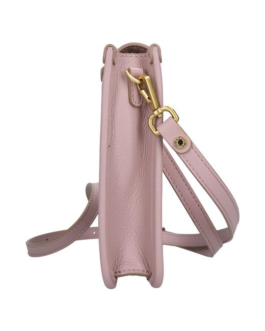 Gianni Chiarini Pink Handyhülle Aus Leder