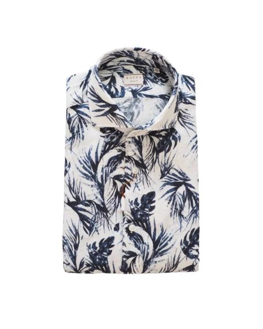 Xacus Blue Casual Shirts for men