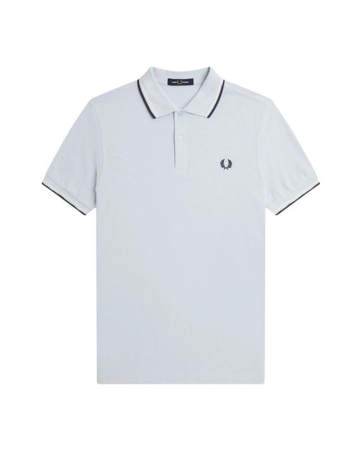 Fred Perry Blue Polo Shirts for men