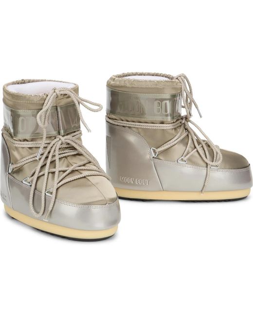 Moon Boot Gray Icon Low Glance Boot