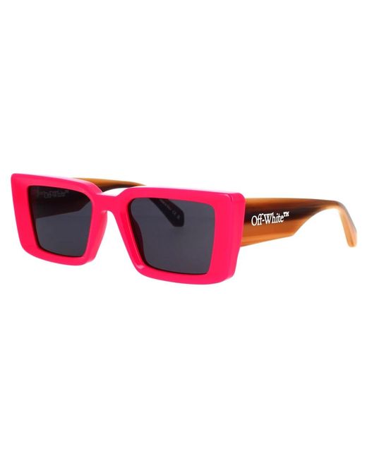 Off-White c/o Virgil Abloh Pink Sunglasses for men