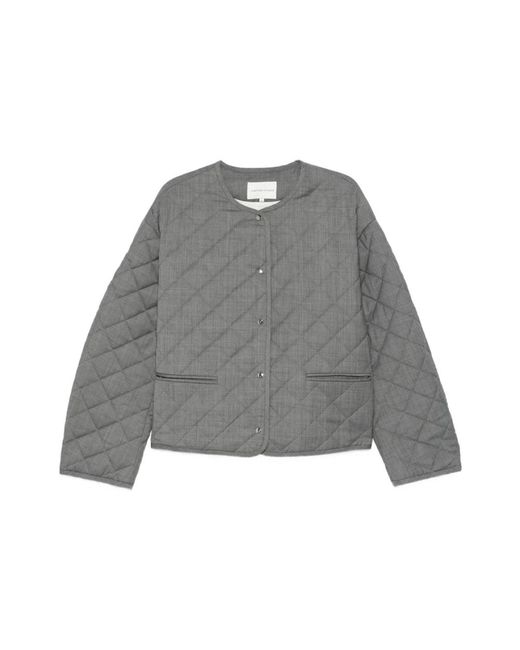 Viktoria Chan Gray Winter Jackets