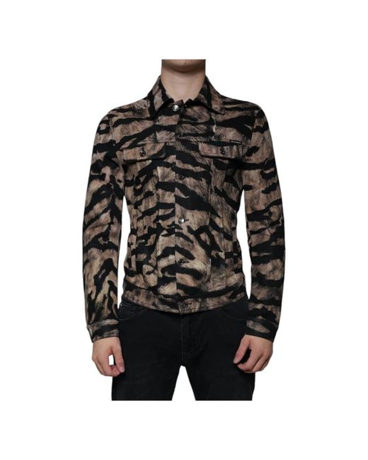 Dolce & Gabbana Light Jackets in het Black voor heren