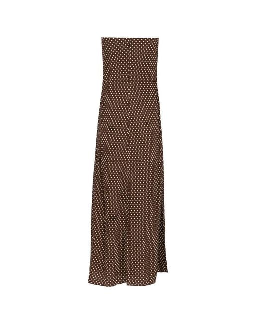 Matteau Brown Midi Dresses