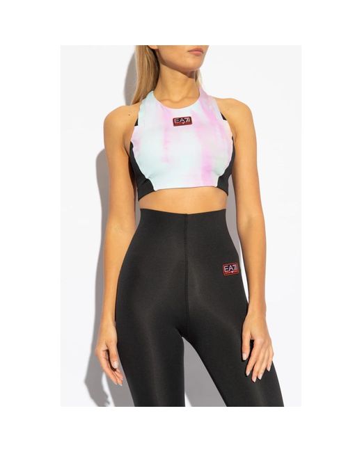 Sport > fitness > training tops > sport bras EA7 en coloris Pink