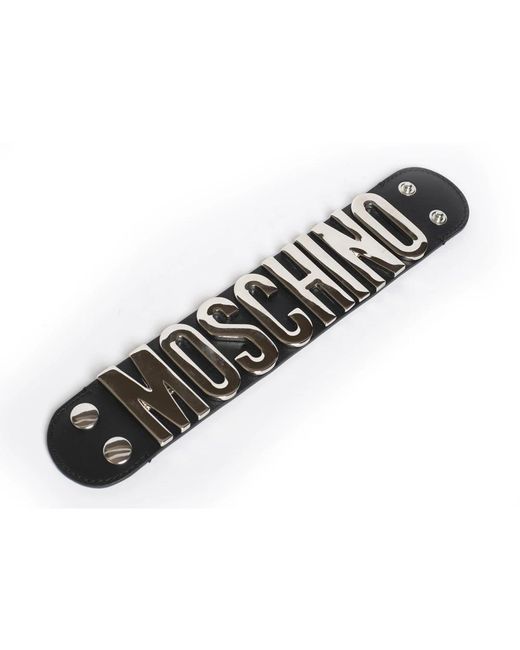 Bracelets Moschino de color Black