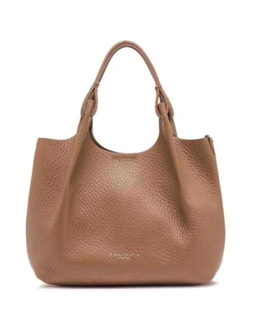 Gianni Chiarini Brown Shopping Bags