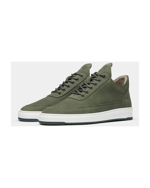 Filling Pieces Green Sneakers for men