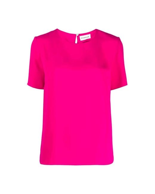 Blouses P.A.R.O.S.H. de color Pink