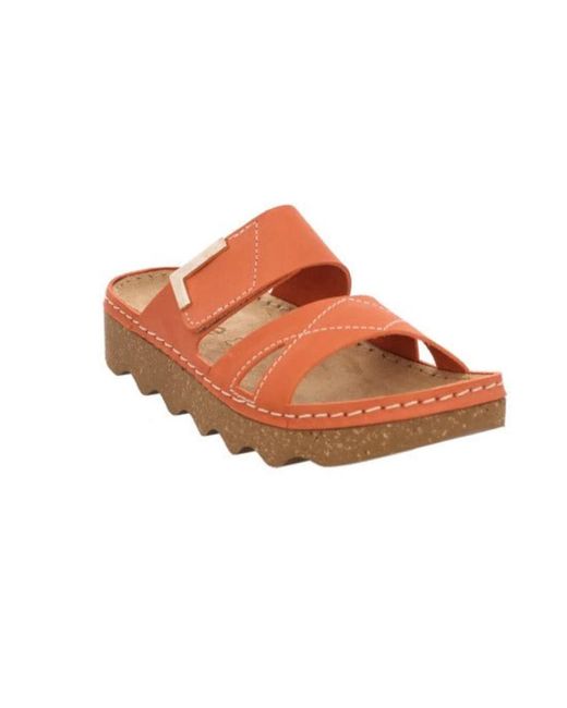 Rohde Brown Flat sandals