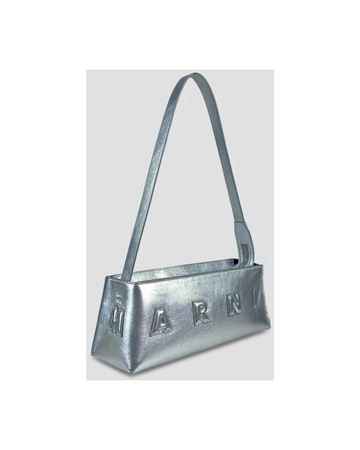 Marni Gray Shoulder Bags
